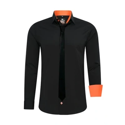Abbildung von Rusty Neal Hemd, Herren, Größe: XL, Schwarz orange