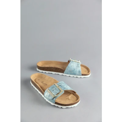 Abbildung von Aniston SHOES Pantolette, Sommerschuh, Strandschuh, Glitzersteine NEUE KOLLEKTION