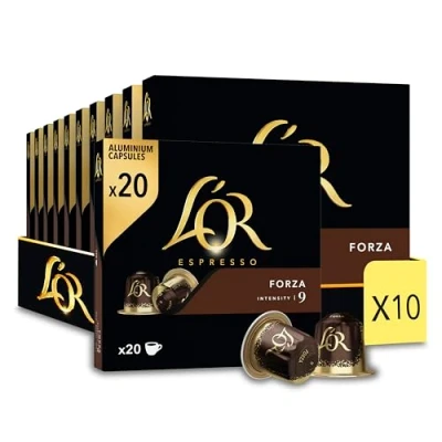 Abbildung von 2,00 Rabatt L&#039;OR Espresso Forza 20 Kapseln 1 stück 100 g