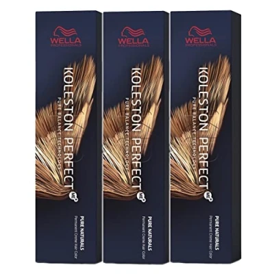 Abbildung von 2er Wella Koleston Perfect ME+ 77/02 Mittelblond Intensiv Natur Matt 60 ml