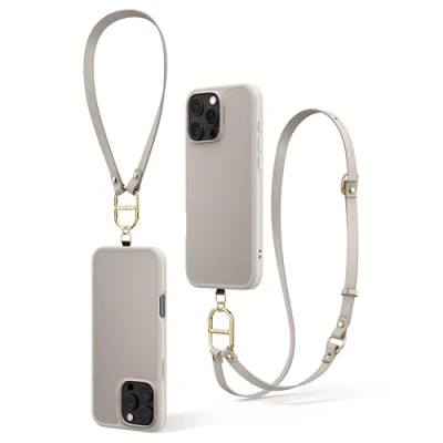 Abbildung von CYRILL von Spigen Kajuk Mag Hülle Kompatibel mit iPhone 16 Pro (2024) Classic Charm Cream