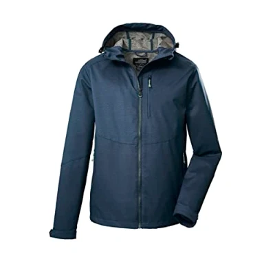 Abbildung von Killtec Herren Softshelljacke/Outdoorjacke mit Kapuze KOS 84 MN SFTSHLL JCKT; dunkelblau, 4XL, 39142 000