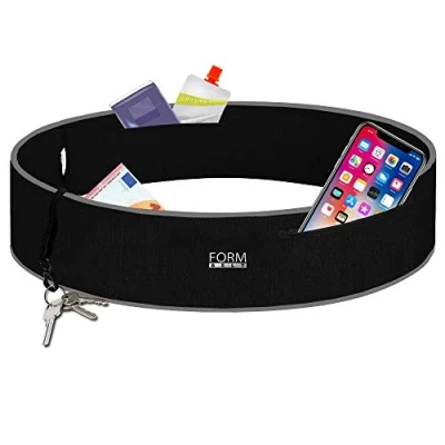 Abbildung von Formbelt Laufgürtel Sport Bauchtasche mit Reißverschluss für Handy Lauftasche Bauchtasche, Reißverschluss, Handy,
