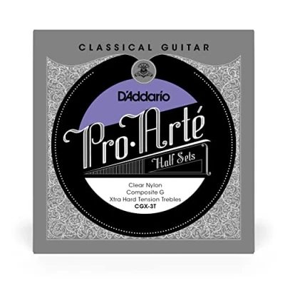 Abbildung von D&#039;Addario Gitarrensaiten Konzertgitarre Akustikgitarre Akustik Gitarre Saiten Classical Guitar Strings CGX 3T