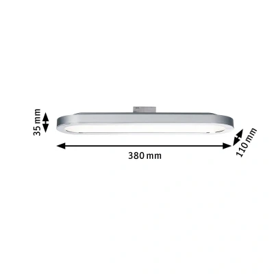 Abbildung von Paulmann URail Board LED Panel in Chrom matt