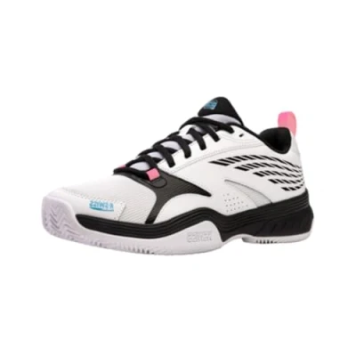 Abbildung von K SWISS Speedex Padelschuhe, Herren, Größe: 42, White/black/aquarius Textil/synthetik