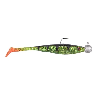 Abbildung von Spro Iris Popeye To Go 10cm 10+14gr Hakengröße 4/0 UV (2 Stück) Perch Gummifisch