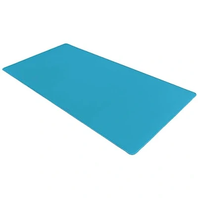Abbildung von Leitz Schreibtischunterlage, Groß, 80 x 40 cm, Anti Rutsch Matte Für Laptop, PC, Monitore &amp; Mauspads, Schreibtischschoner Mauspad, Zuhause/das Büro, Cosy Serie, Blau, 52680061
