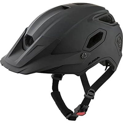 Abbildung von ALPINA CROOT MIPS Leichter, Robuster &amp; Optimal Belüfteter Enduro Fahrradhelm Mit Fliegennetz Für Erwachsene, black matt, 52 57 cm