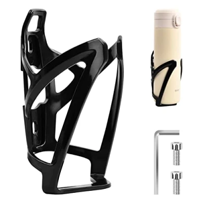 Abbildung von Flaschenhalter Fahrrad Trinkflaschenhalter, Getränkehalter Wasserflaschenhalter Flasche PC für Rennrad MTB Trekkingrad Kinderfahrrad Universal Passend