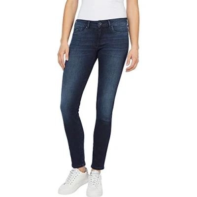 Abbildung von Pepe Jeans Damen Pixie Jeans, Grau (Denim vs7), 30 EU