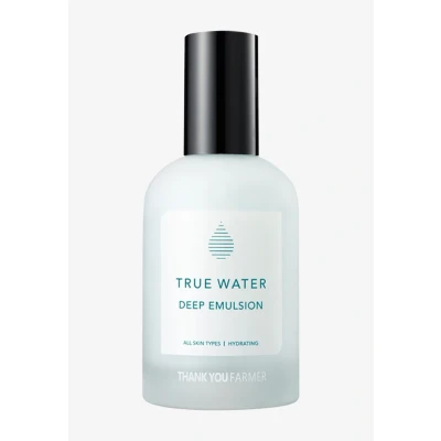 Abbildung von Thank You Farmer TRUE Water DEEP Emulsion Gesichtscreme, Größe: 130 ml, Black