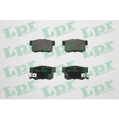 Abbildung von LPR 05P508 Bremsbelagsatz HONDA: CIVIC 7 Hatchback, 8 Jazz 3 Schrägheck, SUZUKI: SX4 I SWIFT 3, Limousine