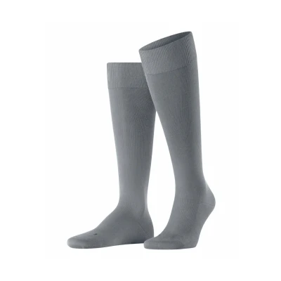 Abbildung von Falke Energizing Cotton Kneehigh Compression Kniestrümpfe, Herren, Größe: 41/42, Pavement