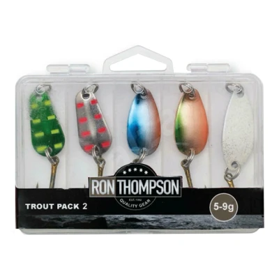 Abbildung von Ron Thompson Trout Pack Box, 5 Stk. Set 2 Blinker