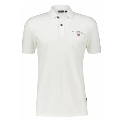 Abbildung von Napapijri Elbas Poloshirt weiss, Herren, Größe: Small, Weiss