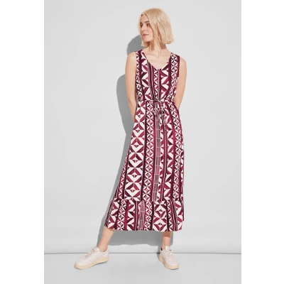 Abbildung von Street One MIT Print Freizeitkleid, Damen, Größe: 38, Rot