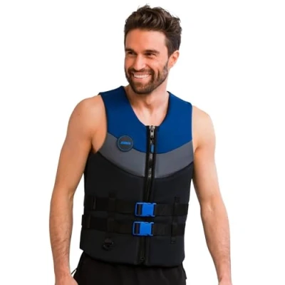 Abbildung von Neopreen Zwemvest Heren Blauw