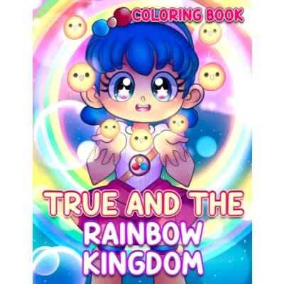 Abbildung von The Coloring Book: Adorable Characters Pages For Teens, Adults To Have Fun And Relax Gift Idea Animation Lovers