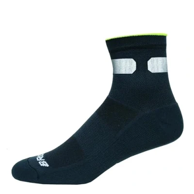 Abbildung von BROOKS 280431025 Carbonite Sock Socks Unisex Adult Asphalt/Nightlife/White Größe 25