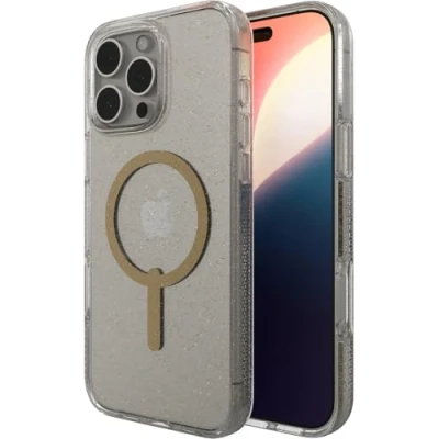 Abbildung von Apple iPhone 16 Pro Max Hülle MagSafe Recycelter Kunststoff ZAGG Hard Case/Backcover Handyhülle Transparent Shockproof/Stoßfest