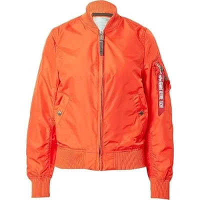 Abbildung von Alpha Industries Bomberjacke, Damen, Größe: Large, Radiant red