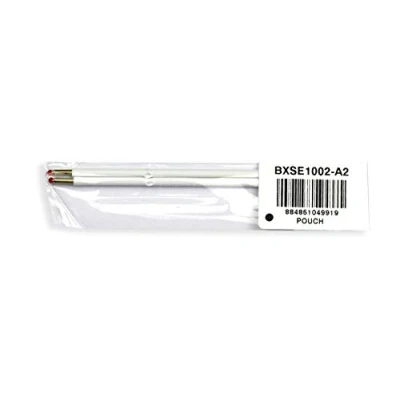 Abbildung von Pentel BXSE1002 A2 Nachfüllmine für iZee Kugelschreiber BX470, schwarz, 1,0mm Kugeldurchmesser = 0,5mm Strichstärke, Packungsinhalt 12 x 2er Tütchen