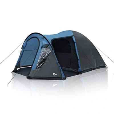 Abbildung von yourGEAR Kuppelzelt Zelt Tivano 5 Personen Fenster Stehhöhe 5000mm, Personen: