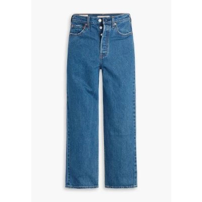 Abbildung von Levi&#039;s Ribcage Straight Ankle Jeans Leg, Damen, Größe: 33x29, Jazz pop