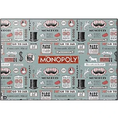 Abbildung von empireposter Monopoly Symbole Schreibtischunterlage ca. 35x50 cm, abwischbar