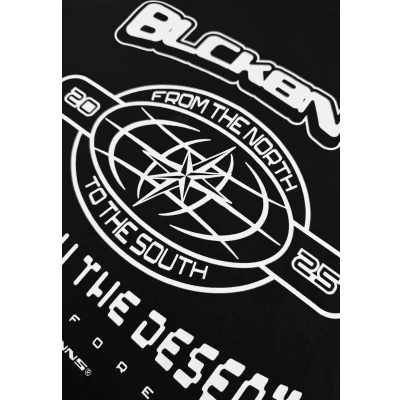 Abbildung von Black Bananas Compass Tshirt print, Herren, Größe: Small,