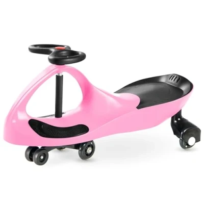 Abbildung von TWISTCAR Kids Car, Auto mit Antrieb durch Lenkbewegung, Gummiräder, für Kinder ab 3 Jahren, Farbe: Pink