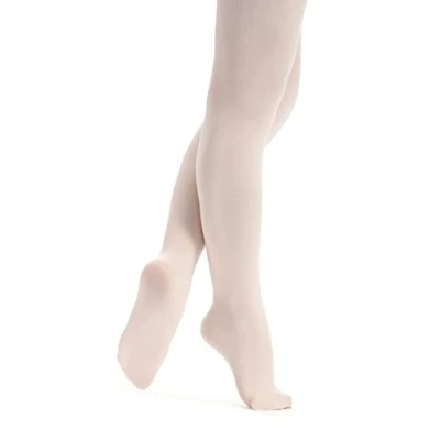 Abbildung von tanzmuster Strumpfhose Damen Ballettstrumpfhose Kira mit Fuß wunderbar weich, elastisch und strapazierfähig