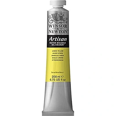 Abbildung von Winsor &amp; Newton 1537346 Artisan wassermischbare Ölfarbe, hohe Pigmentkonzentration, gute Deckkraft Lichtechtheit 200ml Tube, Zitronengelb