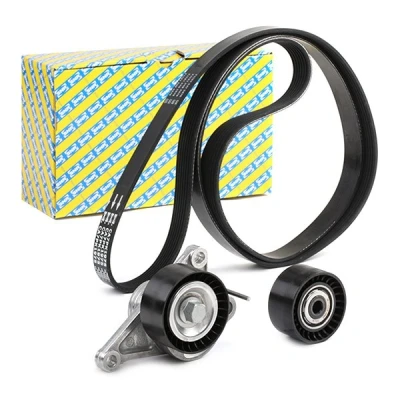 Abbildung von SNR KA855.18 Keilrippenriemensatz RENAULT: ESPACE 4, LAGUNA 3 Grandtour, TRAFIC 2 Kasten, OPEL: Vivaro A Kastenwagen, Combi