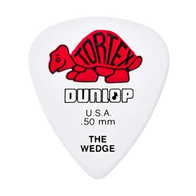 Abbildung von JIM DUNLOP Plektrum Tortex Wedge 0,50mm 12 Stück