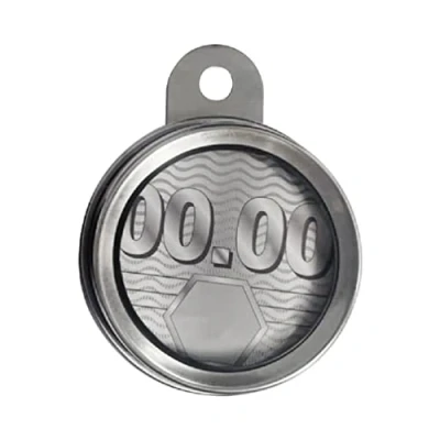 Abbildung von Universal Aluminium Tax Disc Permit Card Hanger Label Holder Waterproof Seal For Scooter Quad Bikes Mopeds ATV Motorcycle