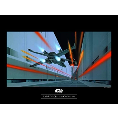 Abbildung von Komar Poster &quot;Star Wars Classic RMQ Death Star Trench&quot;, Wars, (1 St.), Kinderzimmer, Schlafzimmer, Wohnzimmer
