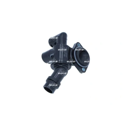Abbildung von NRF 725339 Kühlwasserthermostat 87 mit Dichtring Gehäuse VOLKSWAGEN: Golf 5 Schrägheck, Passat B6 Variant, Limousine