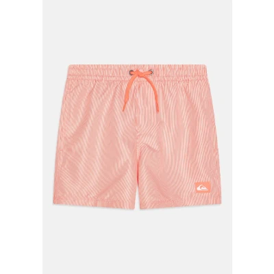 Abbildung von Quiksilver Everyday Deluxe Volley Badeshorts für Kinder, Größe: 152, Fiery coral