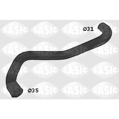 Abbildung von SASIC SWH0467 Kühlerschlauch links unten PEUGEOT: 206 Schrägheck, SW, CITROËN: Xsara Picasso