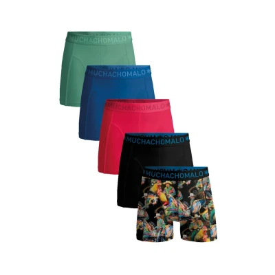 Abbildung von Muchachomalo Herren Boxer Shorts 5er Pack Unterwäsche