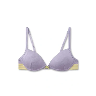 Abbildung von Sanetta Mädchen Soft Cup BH lila Bequemer und angenehmer ohne Bügel für aus Viskose Baumwoll Mix. 65A