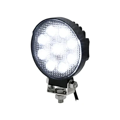 Abbildung von AdLuminis LED Arbeitsscheinwerfer rund, 15 Watt, 1400 Lumen, hochwertige Chips, 25,4, für 12V 24V, IP67 IP69K