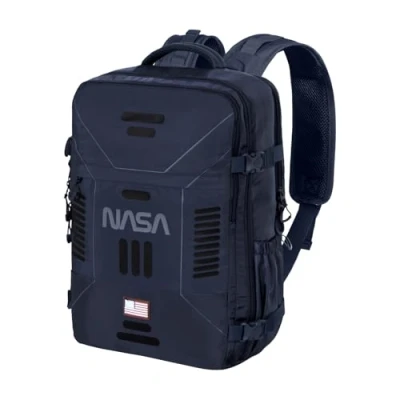 Abbildung von NASA Spaceship Mercury Rucksack Handgepäck Flugzeug 40x20x25cm, Dunkelblau, Kapazität 20 L