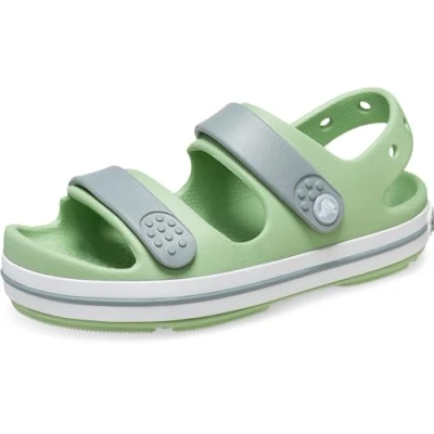 Abbildung von Crocs Unisex Kinder Crocband Cruiser Sandal K Sandale, Fair Green Dusty Green, 28/29 EU