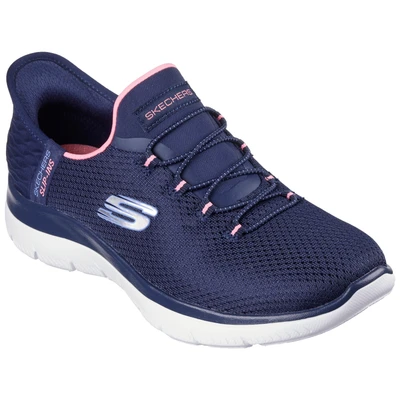 Abbildung von Skechers SUMMITS DIAMOND DREAM Slip On Sneaker Schlupfschuh, Slipper, Freizeitschuh mit Ins Funktion