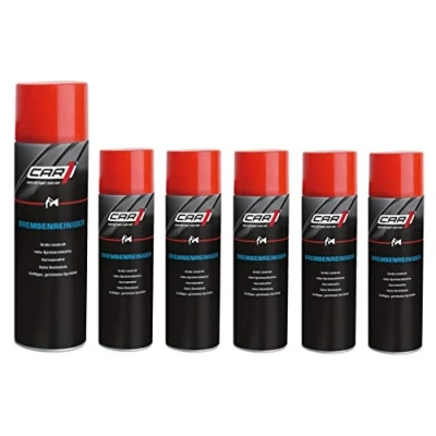 Abbildung von 6 x 500ml CAR1 Bremsenreiniger Bremsscheibenreiniger Spray CO 3000