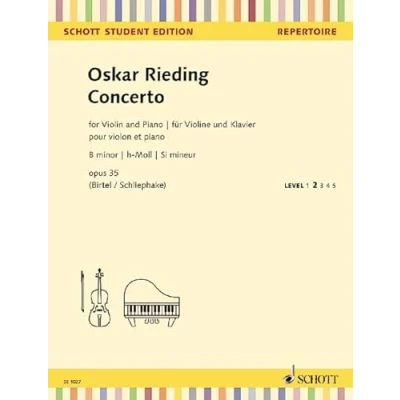 Abbildung von Concerto h Moll: op. 35. Violine und Klavier.: violin and piano. (Schott Student Edition)