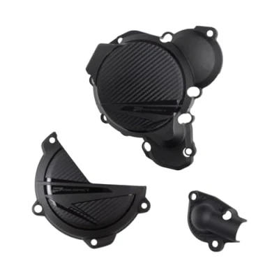 Abbildung von POLISPORT 91375 Motorabdeckungen Schutz Kit KTM, HUSQVARNA Schwarz
